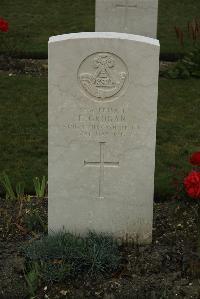 Philosophe British Cemetery Mazingarbe - Grogan, E