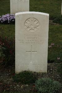 Philosophe British Cemetery Mazingarbe - Hackett, Cecil