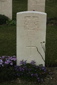 Philosophe British Cemetery Mazingarbe - Hall, P