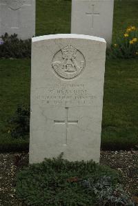 Philosophe British Cemetery Mazingarbe - Heaviside, W