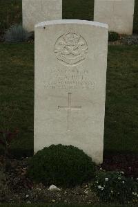 Philosophe British Cemetery Mazingarbe - Hill, George Arthur