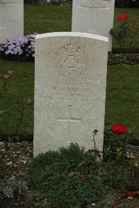 Philosophe British Cemetery Mazingarbe - Iddison, W J