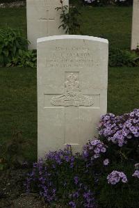 Philosophe British Cemetery Mazingarbe - Jackson, Sydney John
