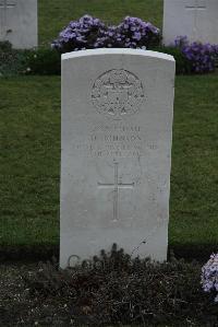 Philosophe British Cemetery Mazingarbe - Johnson, D