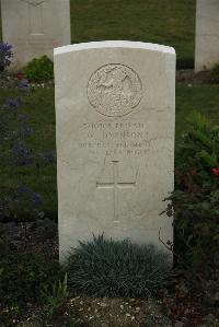 Philosophe British Cemetery Mazingarbe - Johnson, W