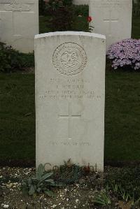 Philosophe British Cemetery Mazingarbe - Jordan, James