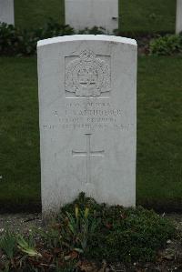 Philosophe British Cemetery Mazingarbe - Kalthoeber, Alfred John