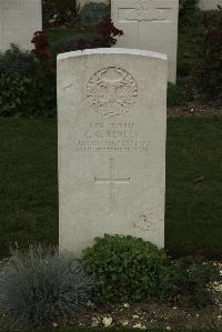 Philosophe British Cemetery Mazingarbe - Kenley, C G