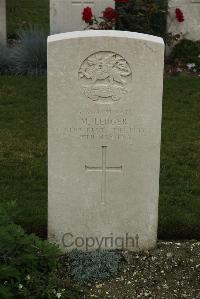 Philosophe British Cemetery Mazingarbe - Ledger, M