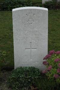 Philosophe British Cemetery Mazingarbe - Malcomson, Llewellyn