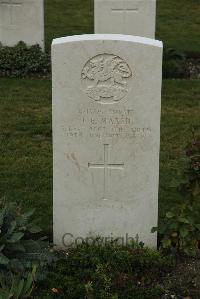 Philosophe British Cemetery Mazingarbe - Marsh, James Edward