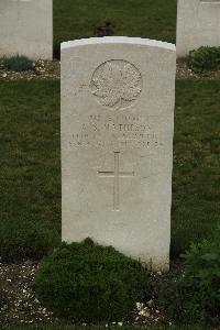 Philosophe British Cemetery Mazingarbe - Matheson, Angus Samuel