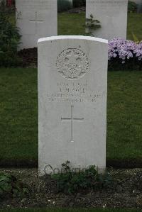 Philosophe British Cemetery Mazingarbe - McColl, J