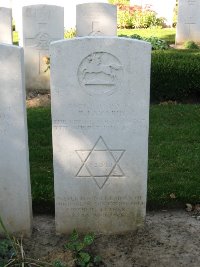 Houchin British Cemetery - Lazarus, Barnett