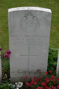 Lillers Communal Cemetery - Bailey, William Arthur
