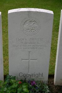 Lillers Communal Cemetery - Barrell, William