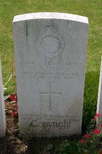 Lillers Communal Cemetery - Bench, J J