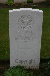 Lillers Communal Cemetery - Brown, William