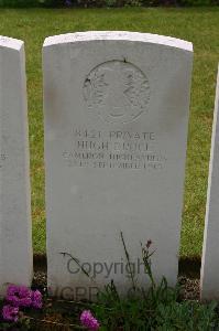 Lillers Communal Cemetery - Bruce, Hugh