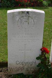 Lillers Communal Cemetery - Carruthers, William