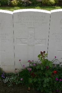 Lillers Communal Cemetery - Colquhoun, M
