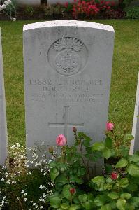 Lillers Communal Cemetery - Cormie, David Bell