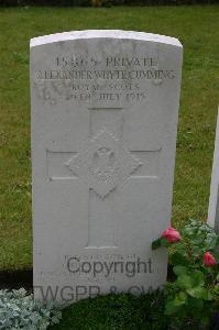 Lillers Communal Cemetery - Cumming, Alexander Whyte