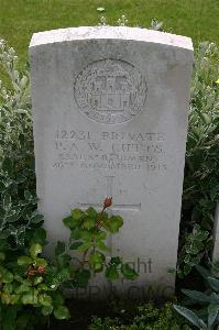 Lillers Communal Cemetery - Cutts, Percy Albert William