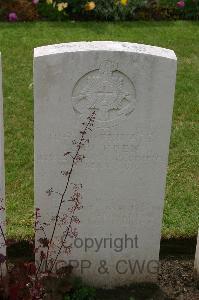 Lillers Communal Cemetery - Eden, Alfred Percy