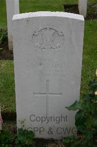 Lillers Communal Cemetery - Fisher, Alexander