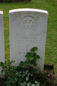 Lillers Communal Cemetery - Franklin, Charles