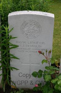 Lillers Communal Cemetery - Franklin, Edward James