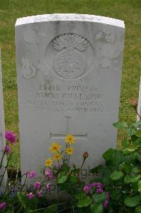 Lillers Communal Cemetery - Gillespie, David