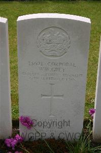 Lillers Communal Cemetery - Grey, Wallace William
