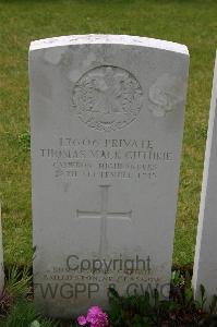 Lillers Communal Cemetery - Guthrie, Thomas MacK