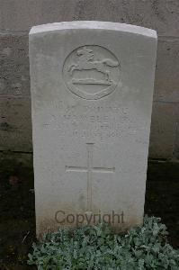 Lillers Communal Cemetery - Hambleton, A