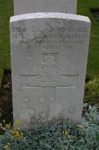 Lillers Communal Cemetery - Harrison, Halford Claude Vaughan