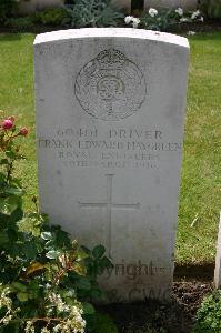 Lillers Communal Cemetery - Haygreen, Frank Edward