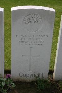 Lillers Communal Cemetery - Humphries, Ernest
