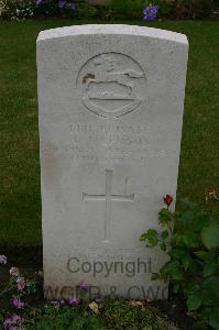 Lillers Communal Cemetery - Ledson, John Joseph