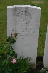 Lillers Communal Cemetery - McAinsh, James