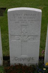 Lillers Communal Cemetery - McKearny, Thomas