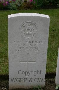 Lillers Communal Cemetery - Rowe, Arthur William