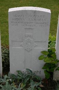 Lillers Communal Cemetery - Samuels, Henry