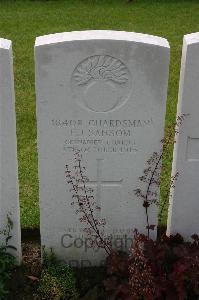 Lillers Communal Cemetery - Sanso, Frederick John