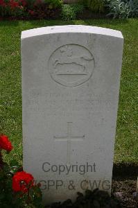 Lillers Communal Cemetery - Seddon, Thomas Baker