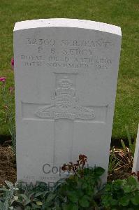 Lillers Communal Cemetery - Sergy, Percy Bertram