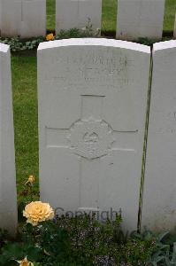Lillers Communal Cemetery - Stacey, A