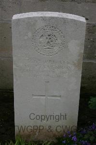 Lillers Communal Cemetery - Stevenson, W