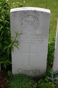Lillers Communal Cemetery - Strachan, W